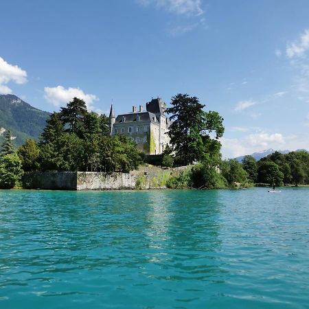 La Baie Des Voiles ,Vue Lac D'Annecy ,Plage Privee Duingt Exterior foto