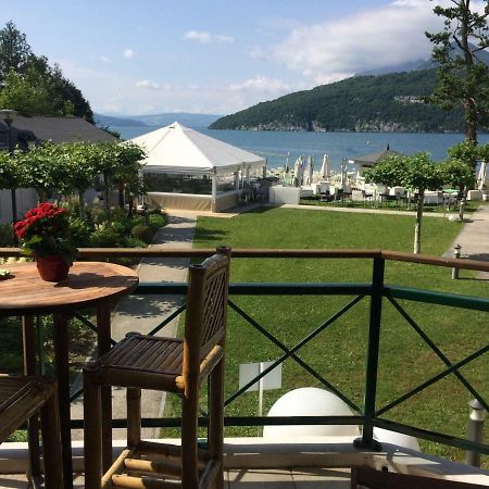 La Baie Des Voiles ,Vue Lac D'Annecy ,Plage Privee Duingt Exterior foto