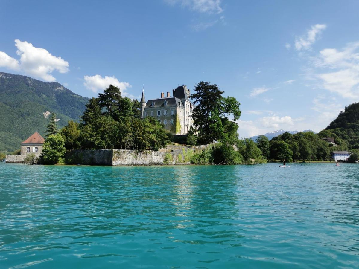 La Baie Des Voiles ,Vue Lac D'Annecy ,Plage Privee Duingt Exterior foto