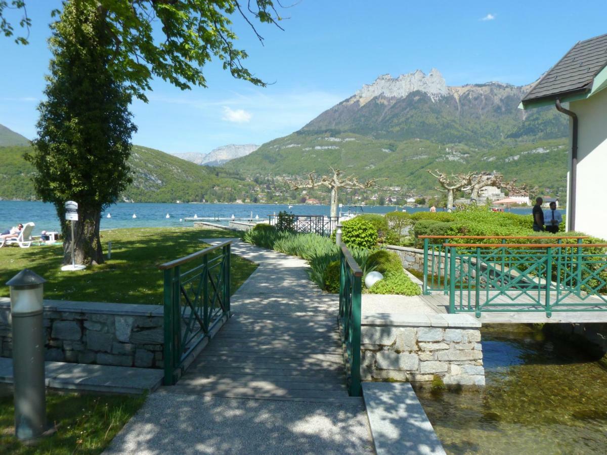 La Baie Des Voiles ,Vue Lac D'Annecy ,Plage Privee Duingt Exterior foto