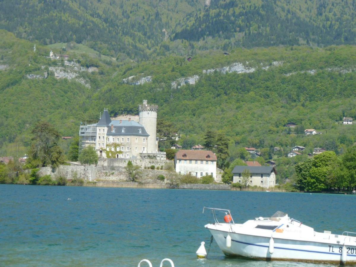 La Baie Des Voiles ,Vue Lac D'Annecy ,Plage Privee Duingt Exterior foto