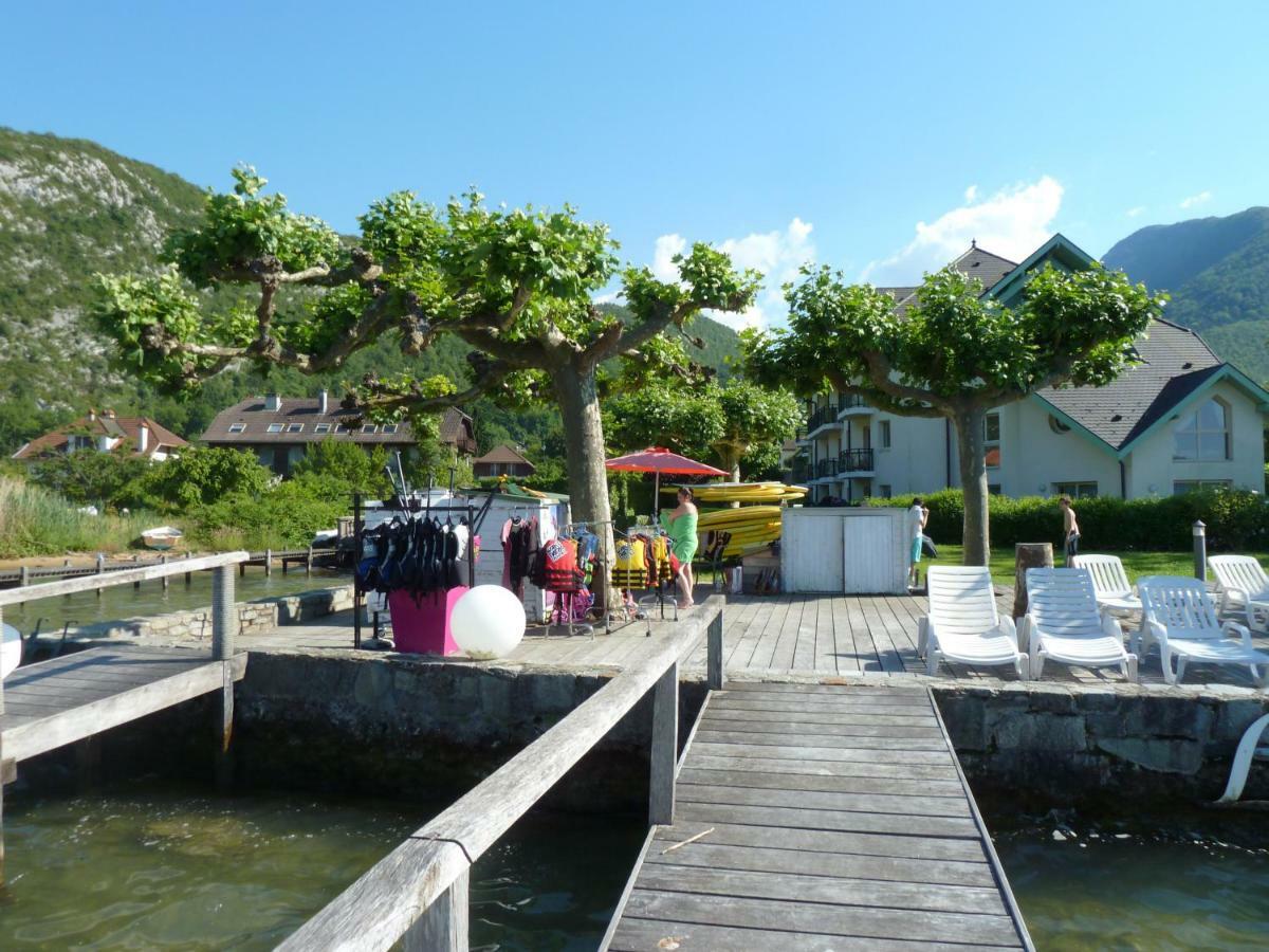 La Baie Des Voiles ,Vue Lac D'Annecy ,Plage Privee Duingt Exterior foto