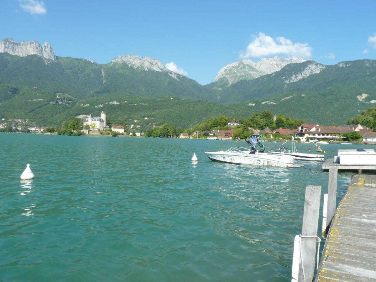La Baie Des Voiles ,Vue Lac D'Annecy ,Plage Privee Duingt Exterior foto