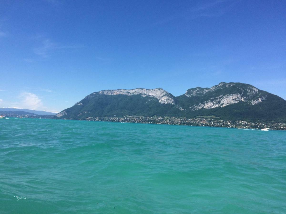 La Baie Des Voiles ,Vue Lac D'Annecy ,Plage Privee Duingt Exterior foto