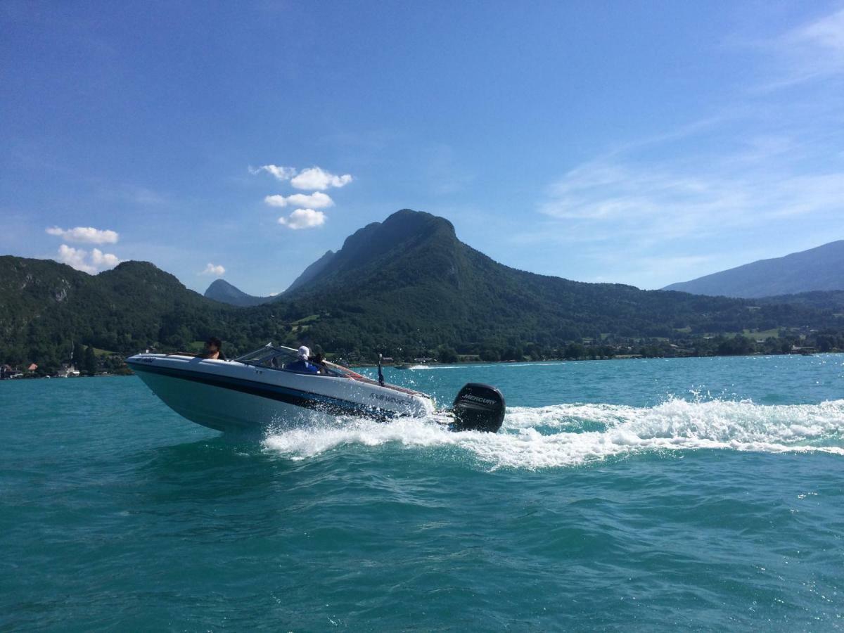 La Baie Des Voiles ,Vue Lac D'Annecy ,Plage Privee Duingt Exterior foto