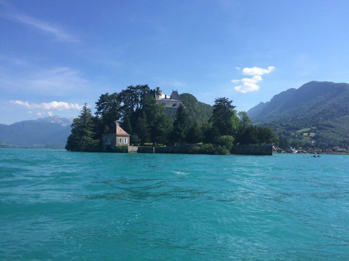 La Baie Des Voiles ,Vue Lac D'Annecy ,Plage Privee Duingt Exterior foto