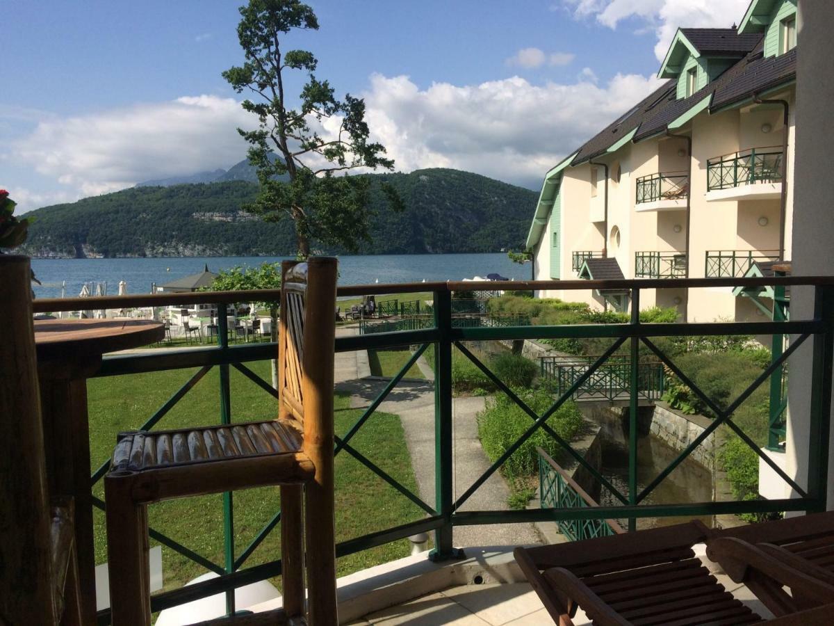 La Baie Des Voiles ,Vue Lac D'Annecy ,Plage Privee Duingt Exterior foto