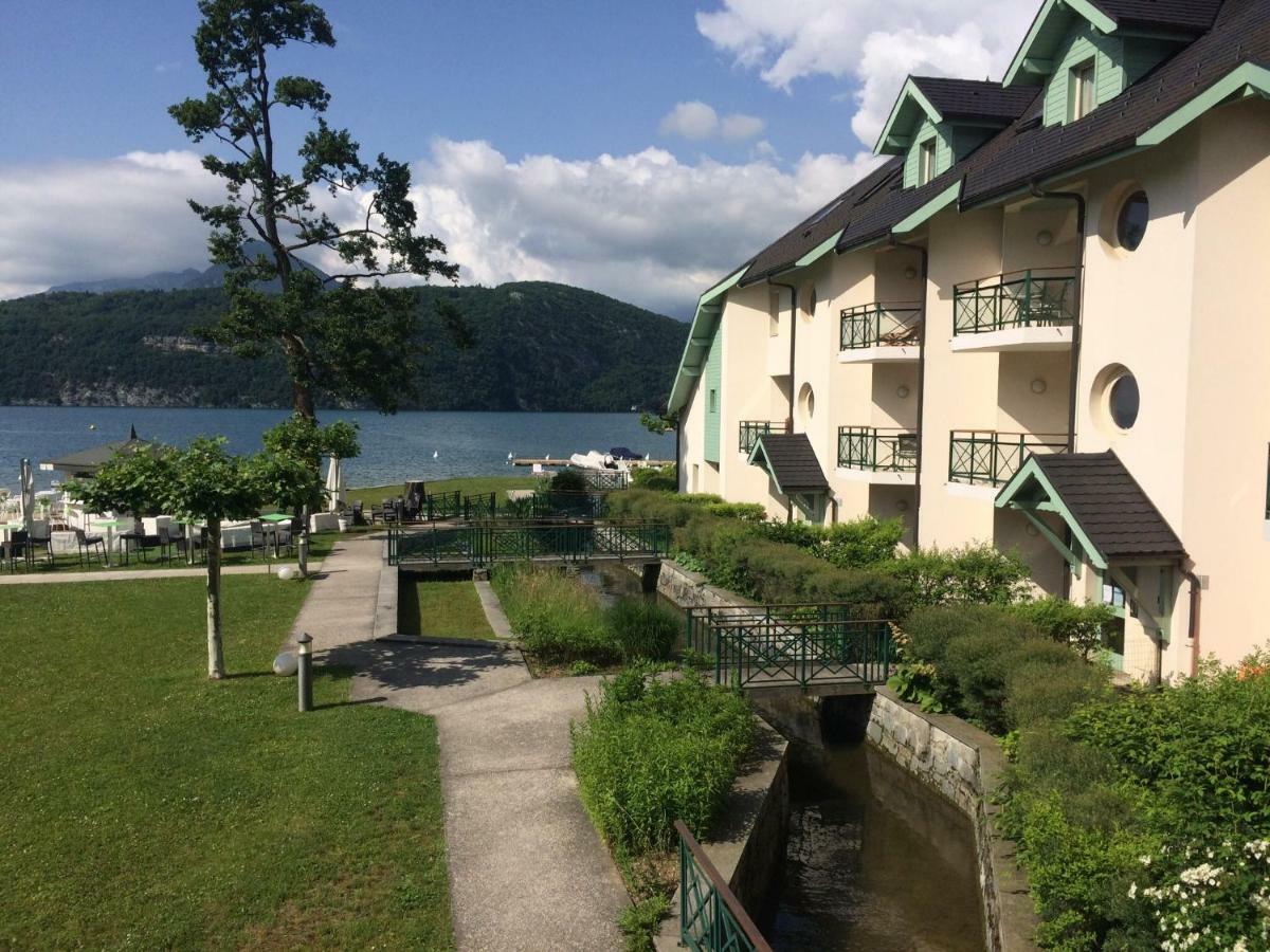 La Baie Des Voiles ,Vue Lac D'Annecy ,Plage Privee Duingt Exterior foto